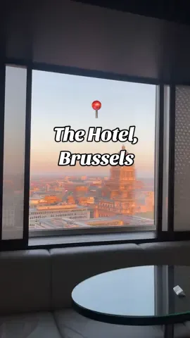 📍The Hotel / Brussels  Best hotel for your stay in Brussels.  Unbeatable views, ideal central location, gorgeous restaurant & greenhouse bar, the kindest staff, absolute steal £€, 10/10 would reccomend.   #hotel #stay #travel #brussels #holiday #vacation #trip #daytrip #view #rooftop #room @The Hotel Brussels 