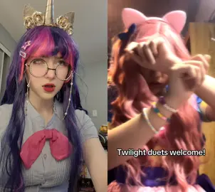 #duet with @🌻 Milo 🌻 ~ Planet Anime KC finally got around to this duet!! I LOVE YOUR PINKIE COS 🫶🫶  #twilightsparkle #mlpcosplay #cosplay #twilightsparklecosplay 
