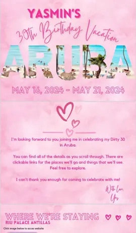 30th Birthday Travel Itinerary. Made using canva and a template from @Alexas. It was so helpful since rhis was my first time doing somethinng like this. I realky had so mych fun making it 😭 I said it was for the benefit if my friends but really it was just my bday & I wanted to be extra 🤷🏾‍♀️😭 #30thbirthday #travelitinerary #canvaitinerary #canva #blackgirlstravel #girlstrip #onehappyisland #organizedtravel #itineraryplanning #travelitinerarytemplate 