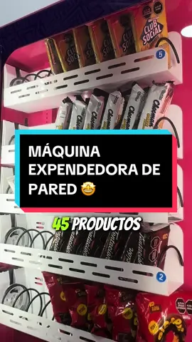 NUEVOS MODELOS EN NUESTRA EXPENDEDORA DE PARED 🤩 #vending #vendingmachine #vendingmachinebusiness #vendingbusiness #vendingmachinehack #peru 