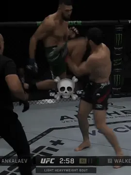 He was close☠️ #johnnywalker #johnnywalkerufc #ko #flyknee #mma #UFC #mmaedit #ufcedit 