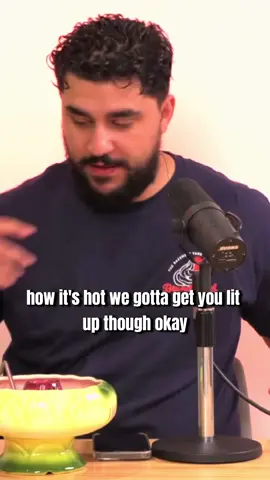 Joey Lights it Up @thefrankalvarez @joesantagato #thebasement #thebasementyard #joesantagato #podcast #clips #foryou