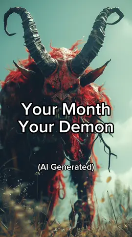 Asking AI to Draw Your Month Your Demon! #ai #aiart #month #months #demon #demons 