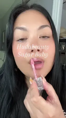 This shade reminds me of Nars Turkish Delight! I’m obsessed!💗 @Huda Beauty #hudabeauty #hudabeautyfauxfiller #fauxfillerlipgloss #hudabeautysugarbaby 
