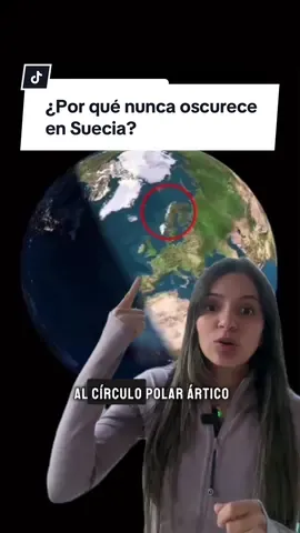 Respuesta a @Kakaroto Goku Por este motivo nunca oscurece en Suecia. El fenómeno natural se llama Sol de Medianoche 🇸🇪  #soldemedianoche #solsticiodeverano #suecia #noruega #islandia #finlandia #alaska #curiosidades #SabiasQue 