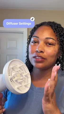 Replying to @salma 💗 here’s my diffuser settings 🫶🏽 #diffuser #diffusecurlyhair #3chair #curlyhairroutine #curlyhairtips 