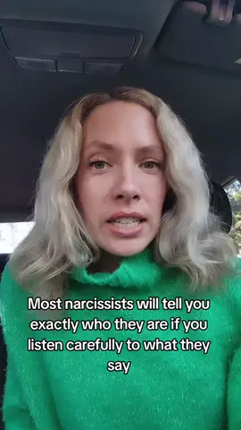 Most narcissists will tell you exactly who they are if you listen carefully to what they say. #narcissist #npd #narcissism #covertnarcissist #narctokadvice #narctok #narcissistbehavior #narcissisticabuse #narcissisticrelationship #narc 