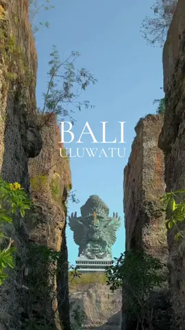 Temple runnin’ at GWK, Uluwuatu, Bali, Indonesia 🗿🐒 Standing tall in awe of Indonesia's largest statue 👀 #travel #bali #uluwatu #indonesia #temple #gwk #park #scenic #foryou #foryoupage #fyp #tiktok #explorepage #travel #fypシ #traveltiktok #travellife #travelbucketlist 