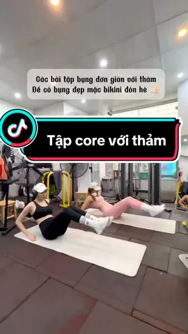 Có người tập cùng cái tự nhiên tập hăng hẳn ra 🤪 #gym #GymTok #gymgirl #core #workout @Hà Gym 