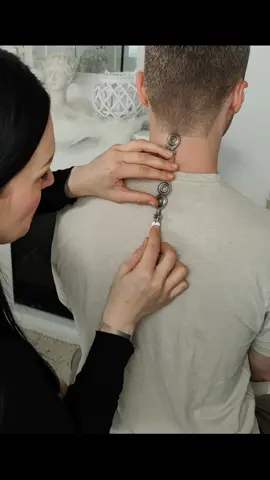 Let me measure your back with my special tool #asmr #femaleasmr #measure #back #asmrroleplay 