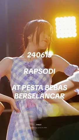 [FANCAM] JKT48 GRACE OCTAVIANI (GRACIE) - RAPSODI AT PESTA BEBAS BERSELANCAR #jkt48 #jkt48newera #graciejkt48 #rapsodijkt48 @Grace Octaviani 