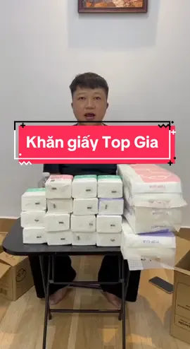 Giấy Ăn TOPGIA, 3 bịch RÚT (1280t) tặng 16 GÓI (300t) #testkhangiaytopgia #xuhuong #muataitiktokshop #tiktokshopvn #khangiaytopgia 