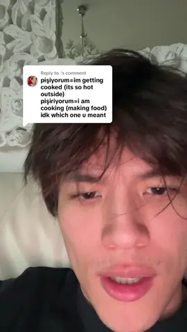 Replying to @. i'm an idiot- but i did mean pişiriyorum 😱 ig: atahanselekoglu