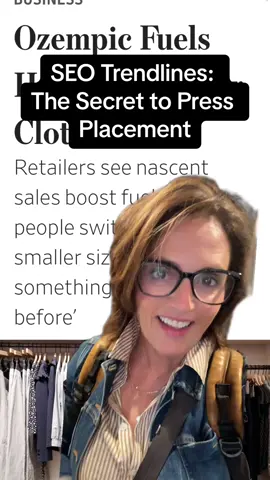 To my peers in public relations and communications who don’t like pitching the press: here’s your in. This @The Wall Street Journal article packs a SEO punch by offering a new angle to an old topic. Look for trendlines within your sector or business to find your unique pitch. Reporters love a new take on an old story. Adding the SEO-friendly keyword to the title is the cherry on top. Editorial is no different than marketers - everyone craves views.  #ozempic #mediarelations #publicrelations #news #greenscreen 