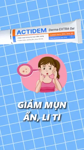 Gel mụn Actidem Extra thế hệ mới có gì đặc biệt ? #actidem #actidemvietnam 