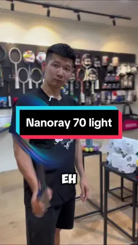 Jangan main main coach view yonex racket nanoray 70 light #janganmainmain #successbadmintonacademy #SukanDiTikTok 