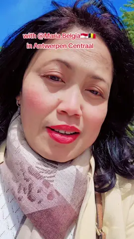 with @Maria.Belgia 🇮🇩🇧🇪  in Antwerpen Centraal #fypage #indonesianlivinginbelgium #tiktokerindonesia #belgium 