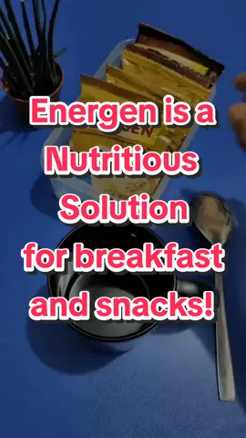 #Energen is a nutritious solution for breakfast and snacks, offering delicious and practical nutrition for the whe family. Having it everyday helps manage my cholesterol because it is loaded with fiber. Vitamins for immunity with proper diet and exercise. 