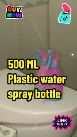 500ML Plastic water  spray bottle #fypシ゚viral #viralvideo #affordable #tiktok #fypシ #longervideos #plasticbottle @JMontañez @jmshoppe12 @jmiyam12 @Juvy Libre 
