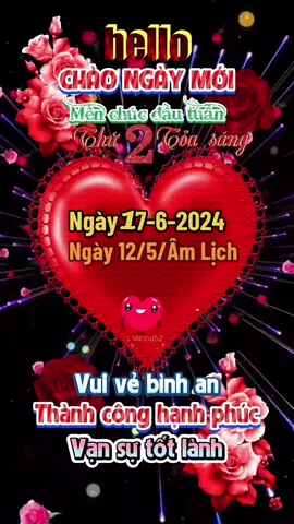 #ChúcNgàyMớiVuiVẻ💚💖 #Chào Tuần mới thứ 2