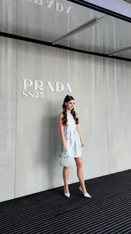 Ready for my very 1st @Prada Fashion Snow #prada #pradabeauty #grwm #fashion #style #fashionshow 