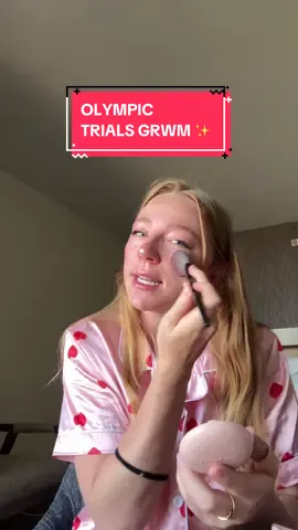 GRWM to go to Olympic Trials ✨ #parisolympics #bravegang  . . Obsessed with my competition makeup routine: @maccosmetics @Benefit Cosmetics @Kosas @Rare Beauty @sephoracanada @L’Oréal Paris @Lancôme 💖