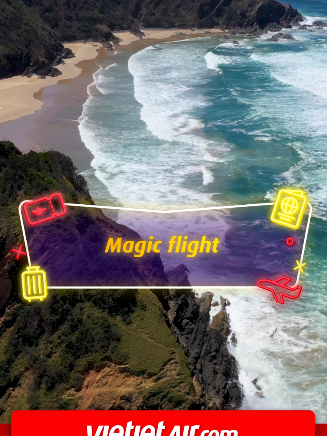 Let's enjoy beautiful Australia with Vietjet through the song 