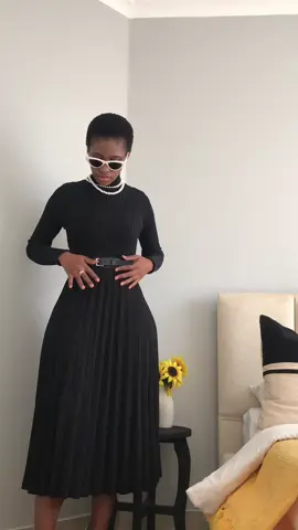 Once upon a time, Jesus hung on a cross.  Get ready with me:  Outfit of the day>All black Mimi!  #church  #praisethelord #godisgoodallthetime #grwm 