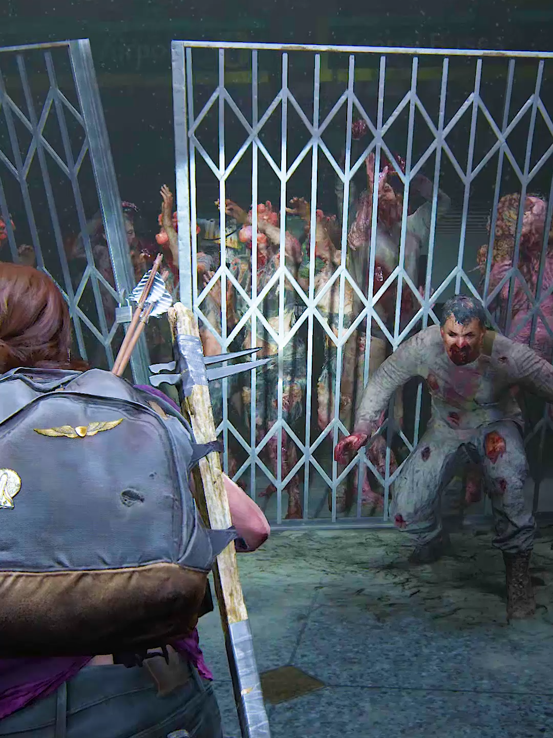 Fighting the Horde with a 2x4 #thelastofus #thelastofus2 #tlou #tlou2