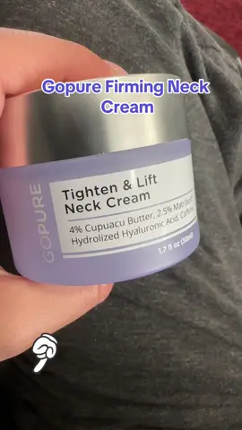 Gopure Firming Neck Cream #neckcream #skincare #skincaremusthaves #turkeyneck 