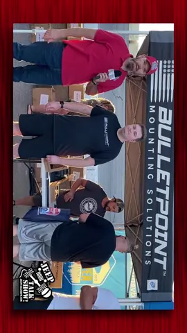 Chris with @sevenslats interviews @bulletpointmountingsolutions Check out their Jeep mount solutions! @toledojeepfest #jeeptalkshow #jeep #jeeplife #jtschicchat #bulletpointmounts