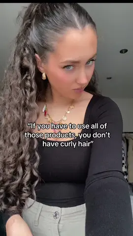 Still curly just no volume