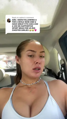 Replying to @sabina SPORTS BRA HACK FOR MY BIGGER BUST GIRLIES - @AYBL Reflex bra or double up on the Essential Sports bra!! #Fitness #sportsbra #gym #gymgirls #gymfits #fyp 