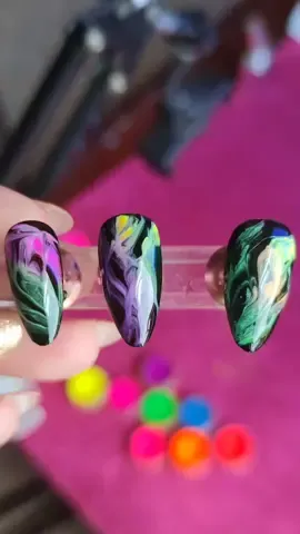 الوان نيون part 6 #الوان_نيون #فيك_نيلز #هارد_چيل #nails #gelnails #fakenails #foryoupage #viral #fyp #fypnails #nailtutorial #nailfilx #nailart 