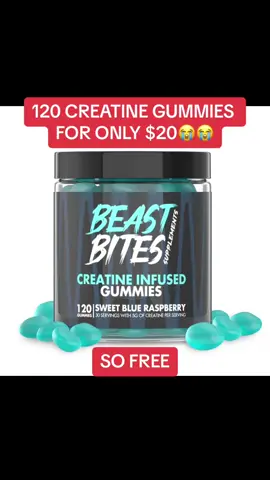 Best deal ever #fyp #creatine #gummies #showcase #gym #foryou 