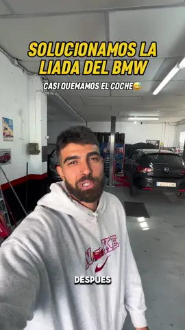 Solucionanls la liada de la soldadura del otro dia como pudimos,casi volamos por los aires por no hacer las cosas bien asi que tened cuidado cuando hagais estas cosas #coche #car #auto #carboy #mecanica #taller 