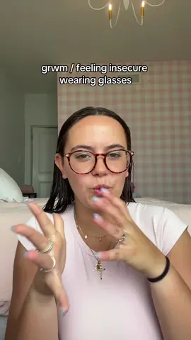 im grateful i get to see when i wear them but DAMN😭 if u have advice lmk! #girls #glasses #relatable #grwm 