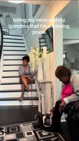 they didnt take that to well #fyp #foryou #foryoupage #viral #jamaica #prank #grandma #funny #mom add me on snapchat tyres3e