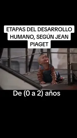 Etapas del desarrollo humano. #jeanpiaj#psicologia #desarrollo #humano 
