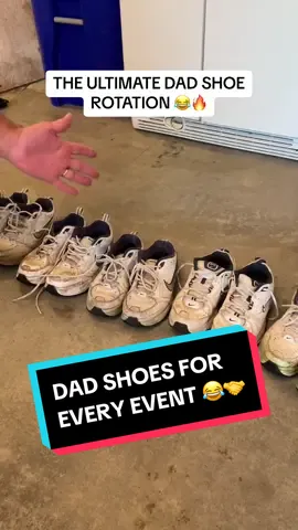 Did we just find the ultimate dad shoe rotation? 😳 (via @drjeffreymgreen)  #sneakers #sneakerheads #sneakertok #sneakertiktok #sneakercommunity #sneakerheadsbelike #dadshoes #dadsoftiktok #dad #FathersDay #nike 