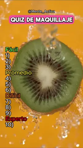 Quiz de maquillaje  #quiz #quiztime #mujeres #maquillaje #exam #iq #intelligence #marcas 