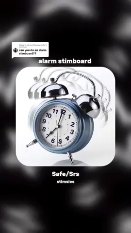 Replying to @johnsmithapparently enjoy 😭 #alarm #timeforschool #fyp #stimsies #safesrsstimboard #neurodivergent #foryou #goofy #meme #morning #tired #sleepy #morningroutine #foryou #alarmclock 