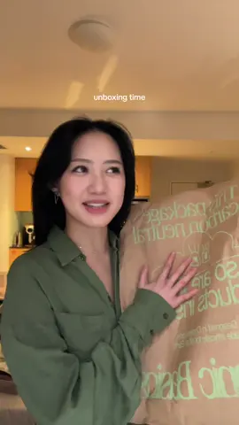 I love you @Organic Basics #OOTD #unboxing #outfit 
