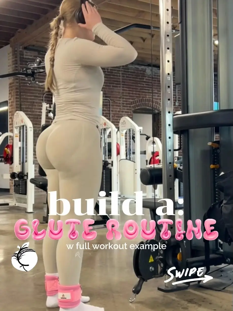 How to build the perfect glute routine 👀 hitting all the glute muscles: glute maximus, medius & minimus doing the right variations of movements (as included in the post) the principles of growth besides exercise selection are key 👏🏼 - nutrition: making sure you’re getting enough calories & protein, you need to be fueling your body in order to grow. A calorie surplus is beneficial if you want to grow muscle mass - consistency: training legs/glutes 2-3x per week - rest: at least 24-72 hrs between leg days - progressive overload: increasing the stress on the muscles, increasing weight, reps, decreasing rest time or changing the tempo every week or biweekly - genetics: understanding your glutes will look different than others no matter if you train & eat the exact same. the shape is specific to muscle mass, bone structure & fat distribution  - patience: growth will take time, be patient. fall in love with the process of bettering yourself & don’t only care about the end result follow for more on glutes, fitness, nutrition & self development💌 connect with me here: youtube: lindsey burt tiktok: lindseyburt insta: lindseyxburt 1:1 coaching & workout programs are available 🤝 #GymTok #gymgirls #glutegrowth #glutegains #glutetok #gluteworkout #builtbylinds #gymgains #gluteroutine #builtnotbought 