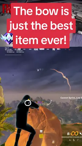 You can't tell me the bow isn't better than any sniper ever in the game! #new #fyp #Fortnite #fortnitecompetitive #update #wherewedroppinboys #ranked #victory #build #win #zbm #unreal #chapter5 #season3 
