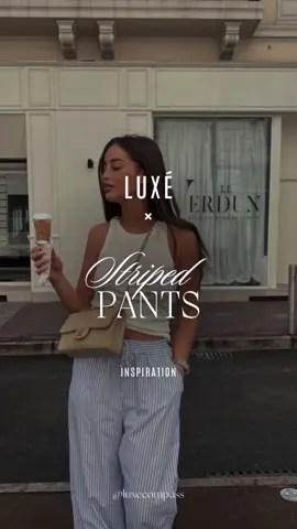 Bequem und stylish – gestreifte, lässige Hosen für jeden Tag! 👖✨ Wie kombiniert ihr eure Lieblingshosen? Zeigt uns eure besten Outfits! 🌟💼 Mehr Inspiration  @The LUXE COMPASS | inspire 💫  Meine empfohlenen Produkte findest du in meiner Amazon Storefront 👉 LINK IN BIO 👈 (Werbung/Verlinkung) #luxecompass #luxeinspiration #GestreifteHosen #CasualStyle #FashionInspiration #LässigeOutfits #StreifenLover #OutfitOfTheDay #ModeTrends #StilIkone #BequemeMode #FashionGoals #HosenStyle #ModeInspo #CasualChic #StreetStyle #Fashionista #Stilvoll #ModeIdeen #ModeLiebe #OutfitInspo #TrendigeHosen Copyright Hinweis: Alle Bilder wurden bereits auf Pinterest veröffentlicht und nur von mir zusammengetragen als Inspiration. Die Urheberrechte liegen bei den jeweiligen Erstellern. Schreibt mir gern, falls ich das Video löschen soll oder euch namentlich erwähnen darf. Keine rechtlichen Schritte ohne vorherigen Kontakt. :)