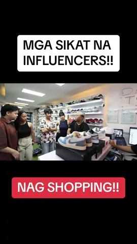 Sikat na Influencers bumisita sa lumang store #phenomenalsole #fyp 