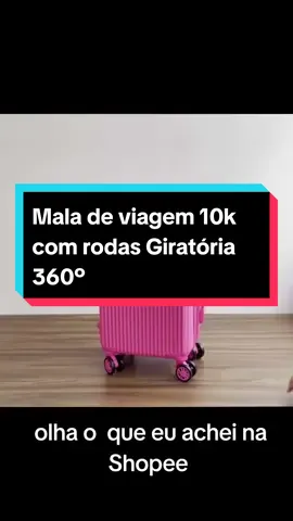 Dê uma olhada em Mala De Viagem/Bordo 10KG Expansível-Ziper Dupla. Rodas Dupla Removível 360Grau por R$142,00 - R$209,00. Compre na Shopee agora! https://s.shopee.com.br/3q219RWw1J?share_channel_code=1#promoçao #vendas #vendas #produtos #malas #mala #viagem #viagemtiktok 