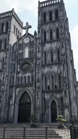St. Joseph Cathedral Hanoi, Vietnam #hanoi #vietnam #oldquarterhanoi #vietnamtravel #fyp #foryou 