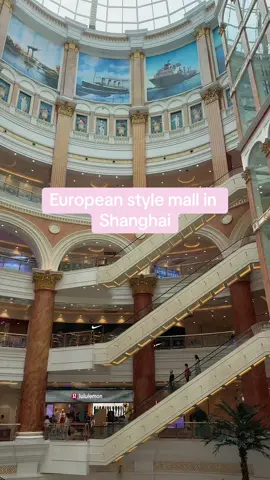 Probably the nicest mall I’ve ever been to  #china #shanghai #travel #mall #shopping 